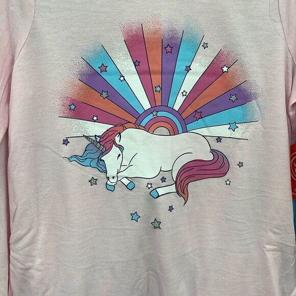 Girls Long & Short Pajama Lounge Sleep 2pc Set, 2-Pack Size XL - Picture 3 of 8